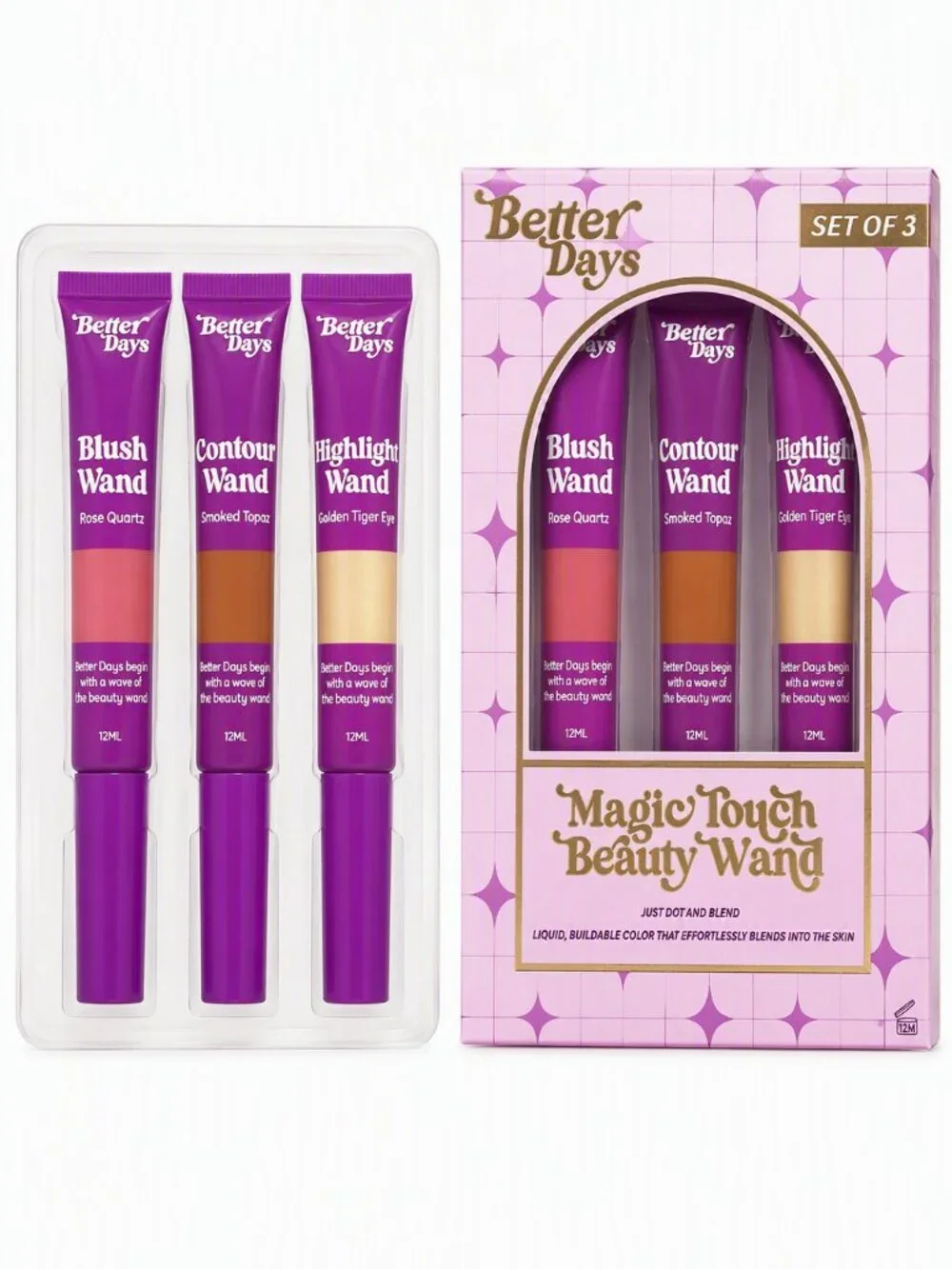 Set of 3 Contour Wand Set